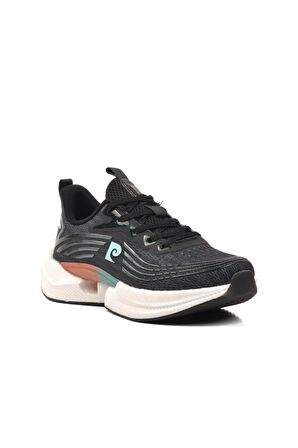 Pierre Cardin PCI-10020 Siyah-Beyaz Kadın Spor Ayakkabı