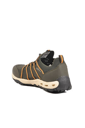 Kappa Logo Okavando M Haki-Turuncu  Erkek Fileli Yazlık Spor Ayakkabı