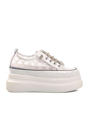 Guja 24Y345-9 Beyaz Kadın Sneaker
