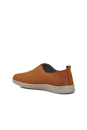 Ayakmod 614-B Tütün Nubuk Hakiki Deri Erkek Günlük Ayakkabı