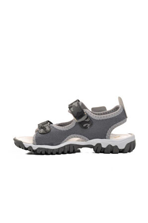 Ayakmod 24-410-F Gri Kamuflaj Erkek Çocuk Sandalet