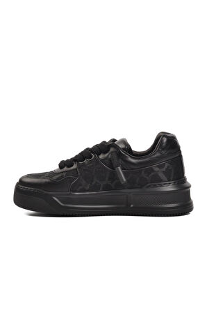 Ayakmod Premium 1306 Siyah-Siyah Erkek Sneaker