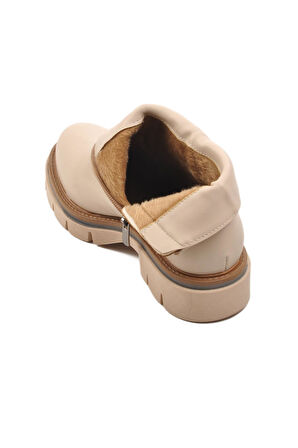 Pierre Cardin PC-54360 Krem İçi Kürklü Kadın Bot