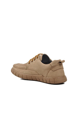 Vizon Nubuk Hakiki Deri Erkek Günlük Ayakkabı 995-1 M 