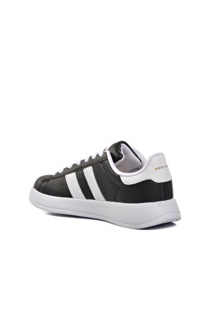Ayakmod B-573 Siyah-Beyaz Bağcıklı Unisex Sneaker