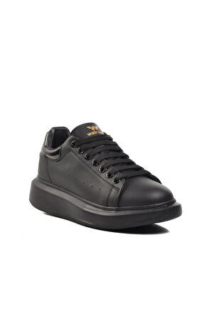 Walkway Damascus Geniş Kalıp Siyah Unisex Sneaker