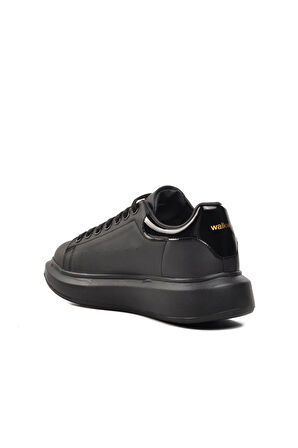 Walkway Damascus Geniş Kalıp Siyah Unisex Sneaker