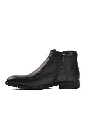 Pierre Cardin 1196063-24K Siyah Floter Hakiki Deri Erkek Bot