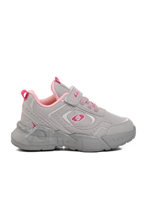 Ayakmod 720-25K-P Buz-Pembe Cırtlı Unisex Çocuk Sneaker