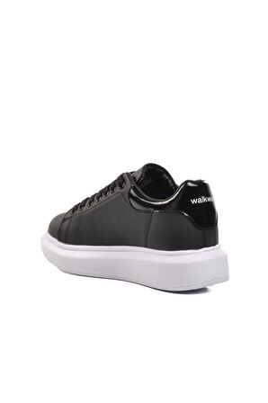 Walkway Damascus Geniş Kalıp Siyah-Beyaz Unisex Sneaker