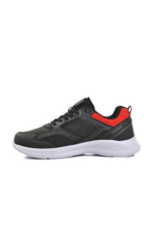 Slazenger Gima Siyah-Kırmızı Unisex Spor Ayakkabı