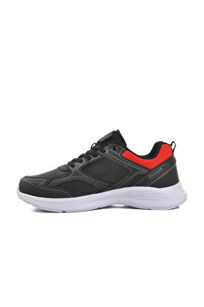 Slazenger Gima Siyah-Kırmızı Erkek Spor Ayakkabı