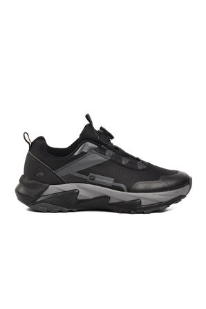 Ayakmod 04803 Misina Bağcıklı Siyah-Füme Erkek Sneaker