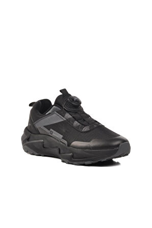 Ayakmod 04803 Misina Bağcıklı Siyah Erkek Sneaker