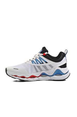 Ayakmod 24417 Beyaz Hafif Fileli Erkek Spor Ayakkabı