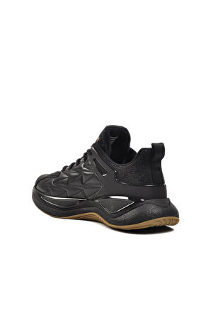 Marcomen 152-20043 Siyah Hakiki Deri Erkek Spor Ayakkabı