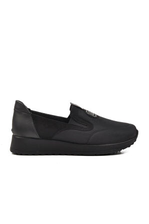 Ayakmod 708 Siyah Kadın Günlük Ayakkabı