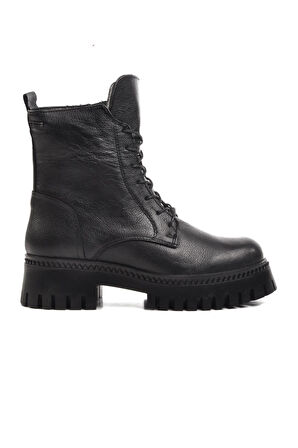 Venüs 2251811K Siyah Hakiki Deri İçi Polarlı Kadın Bot