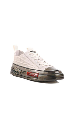 Guja 24K510-3 M Beyaz Hakiki Deri Erkek Sneaker