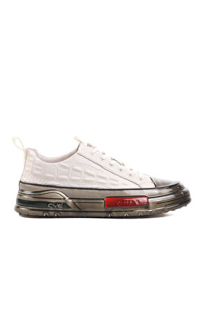 Guja 24K510-3 M Beyaz Hakiki Deri Erkek Sneaker