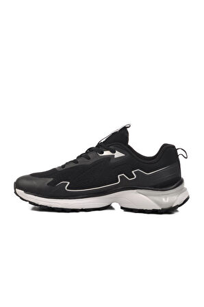 Pierre Cardin PCI-11054 M Siyah-Beyaz Memory Foam Erkek Spor Ayakkabı
