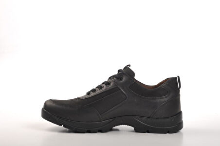 Ayakmod 527112 M Siyah Nubuk Erkek Günlük Ayakkabı