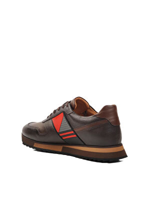 Ayakmod Premium 130 M Kahve Hakiki Deri Erkek Günlük Ayakkabı