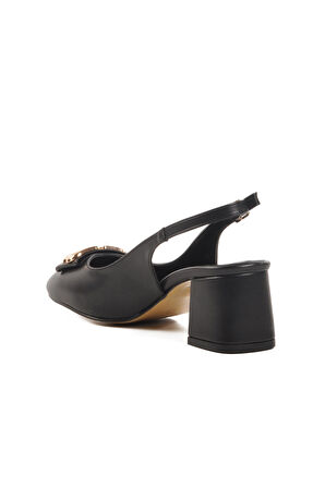 Siyah Kadın Topuklu Ayakkabı 312361 Z