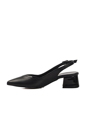 Ayakmod 357115 Z Siyah  Kadın Topuklu Ayakkabı Stiletto