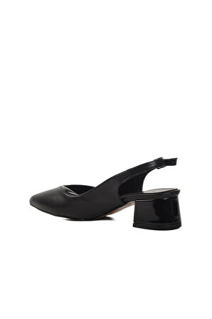 Ayakmod 357115 Z Siyah  Kadın Topuklu Ayakkabı Stiletto