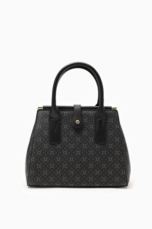 930108 Çanta Siyah  Kadın Omuz Çantası Levidor 