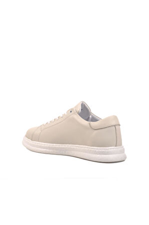 Bulldozer 251013 M Beyaz Hakiki Deri Erkek Günlük Ayakkabı