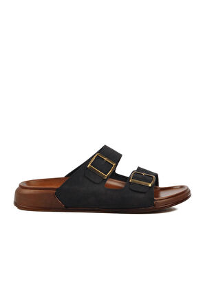 Pierre Cardin PC-7411 M Siyah  Erkek Terlik