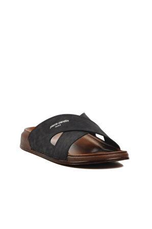 Pierre Cardin PC-7412 M Siyah Erkek Terlik
