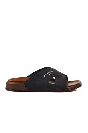 Pierre Cardin PC-7412 M Siyah Erkek Terlik