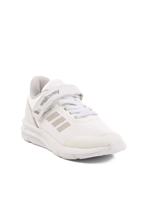 Walkway Fav 100 F Beyaz  Hafif Esnek Çocuk Spor Ayakkabı