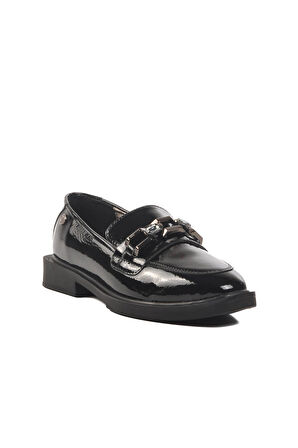 Pierre Cardin PC-54271 Z Siyah Kırışık Kadın Günlük Ayakkabı