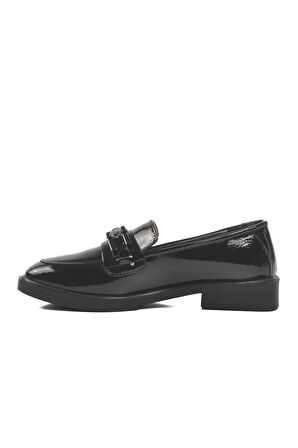 Pierre Cardin PC-54271 Z Siyah Kırışık Kadın Günlük Ayakkabı