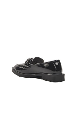 Pierre Cardin PC-54271 Z Siyah Kırışık Kadın Günlük Ayakkabı