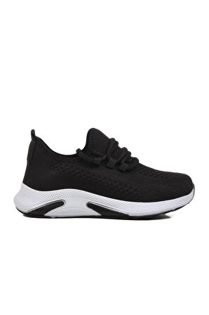 Siyah Hafif Unisex Çocuk Spor Ayakkabı Pına 151 F
