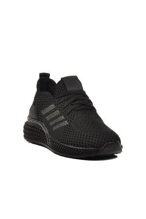 Siyah Hafif Triko Unisex Spor Ayakkabı Veneto G
