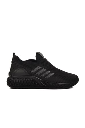 Siyah Hafif Triko Unisex Spor Ayakkabı Veneto G