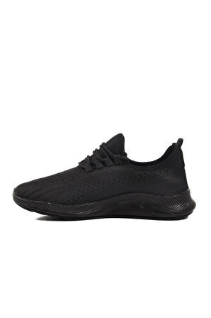 Siyah Triko Hafif Unisex Spor Ayakkabı Pına 101 G