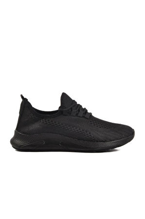 Siyah Triko Hafif Unisex Spor Ayakkabı Pına 101 G