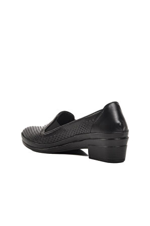 Voyager Z230 Z Siyah Hakiki Deri Kadın Günlük Ayakkabı