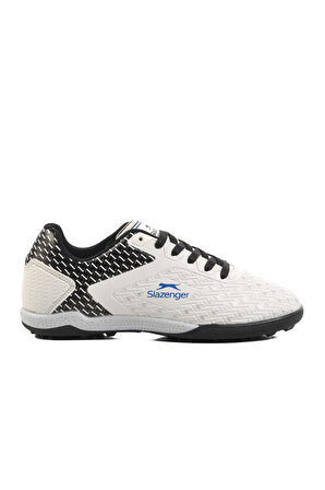 Slazenger Cycle G Halısaha Beyaz-Siyah Çocuk Halı Saha Ayakkabısı