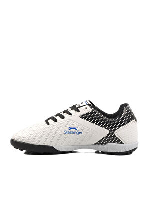 Slazenger Cycle G Halısaha Beyaz-Siyah Çocuk Halı Saha Ayakkabısı