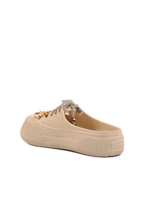 Ekru Kadın Yazlık Terlik  3404 Z 