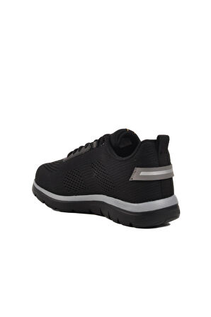 Siyah Hafif Unisex Spor Ayakkabı BST-652 G