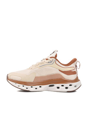 Bej Memory Foam Hafif Fileli Sneaker Nora G